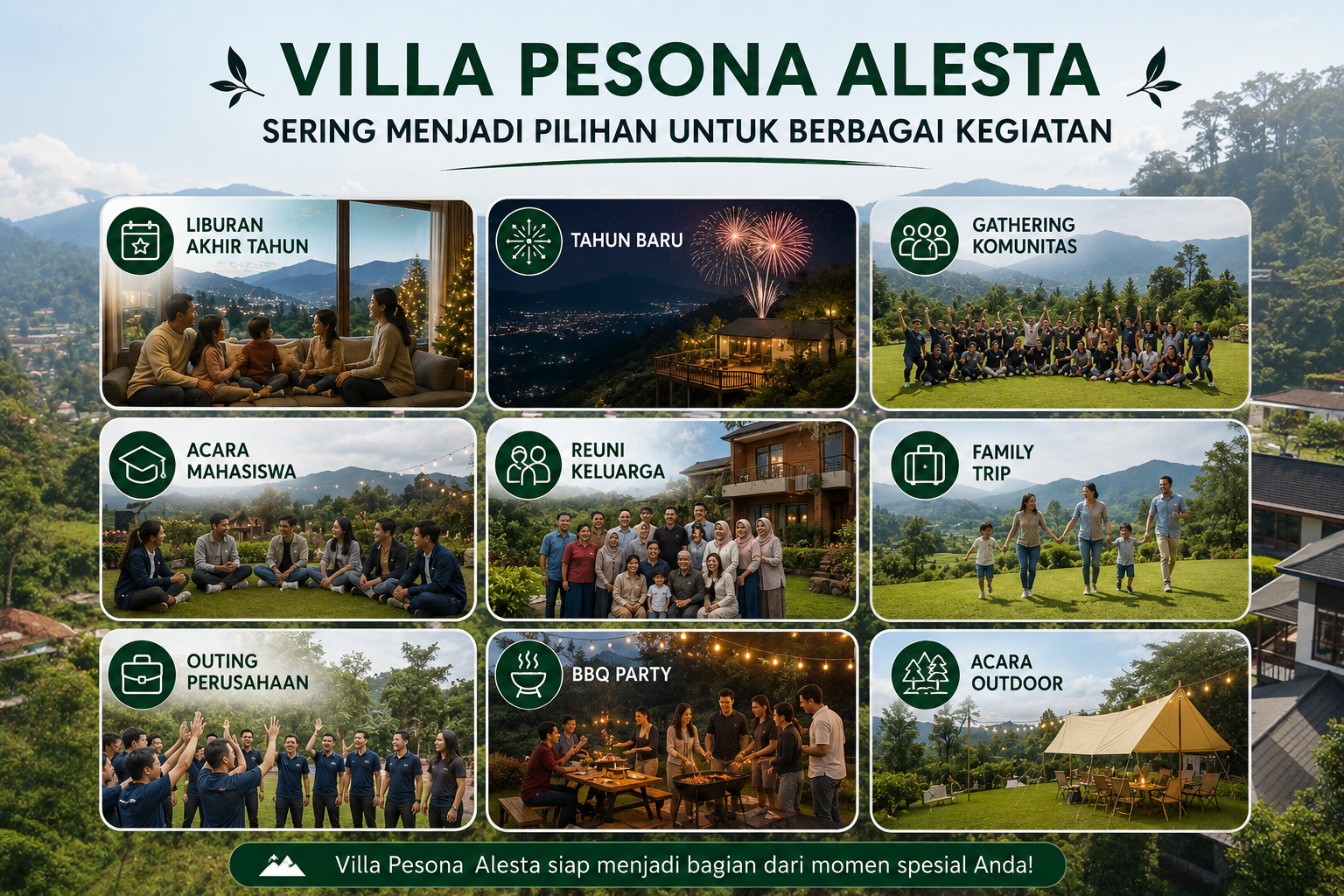 Sewa Villa Puncak Bogor Harga Murah