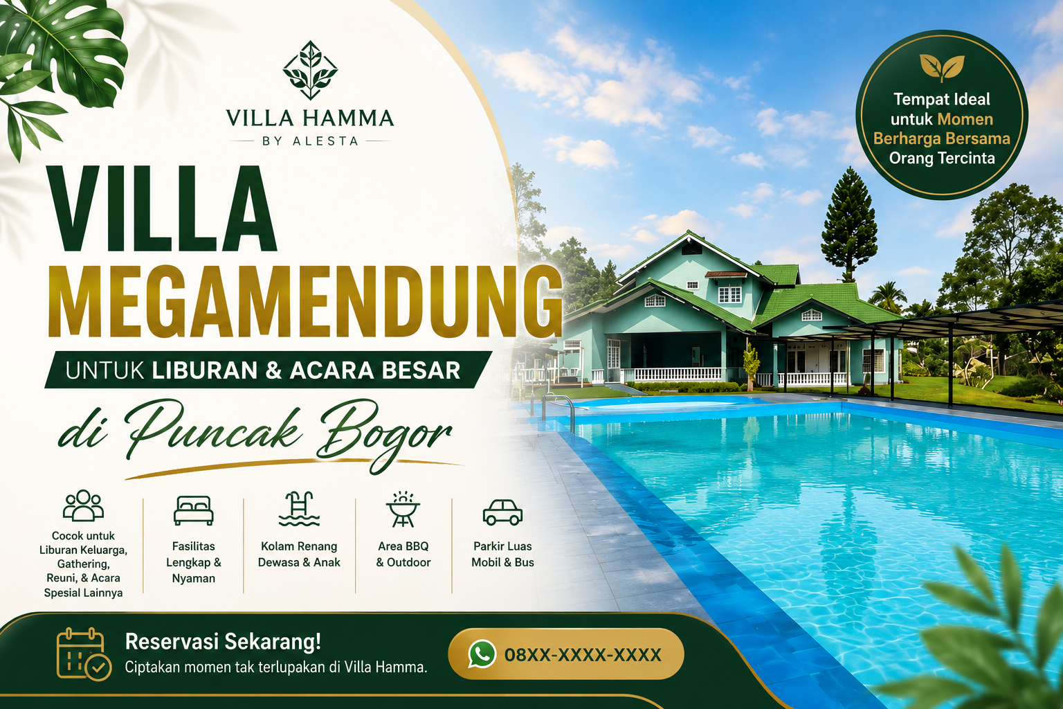 Villa Megamendung Villa Hamma Puncak Bogor