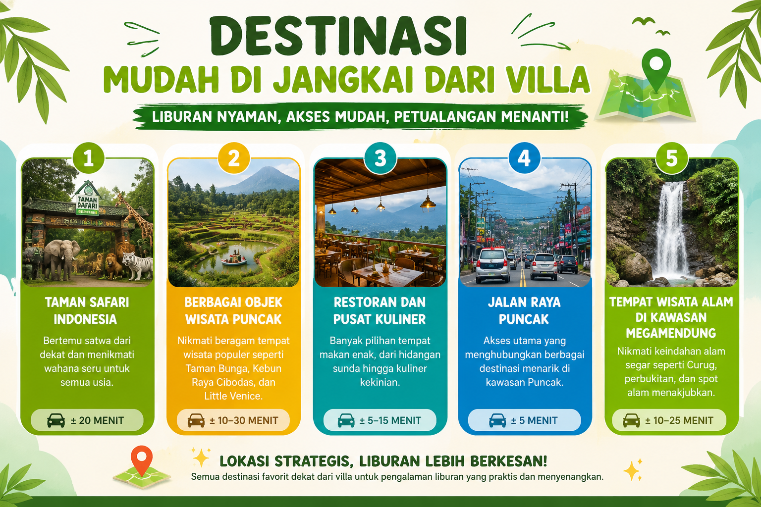 Villa Megamendung Villa Hamma