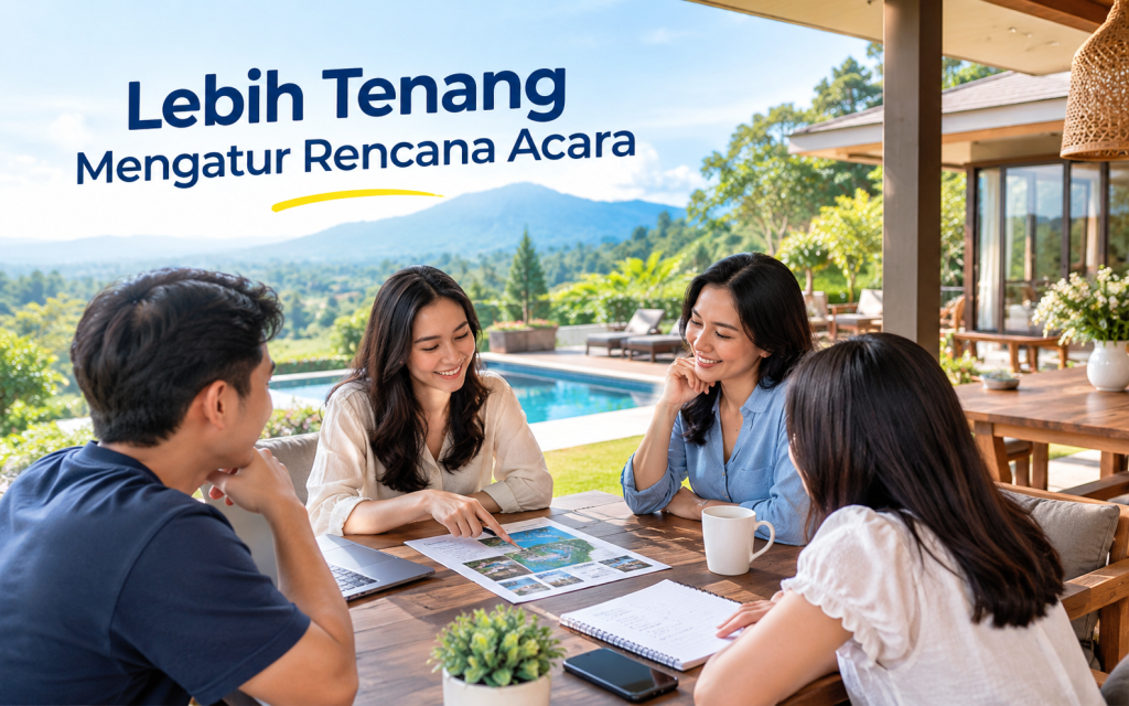 sewa villa puncak lebih tenang dan nyaman