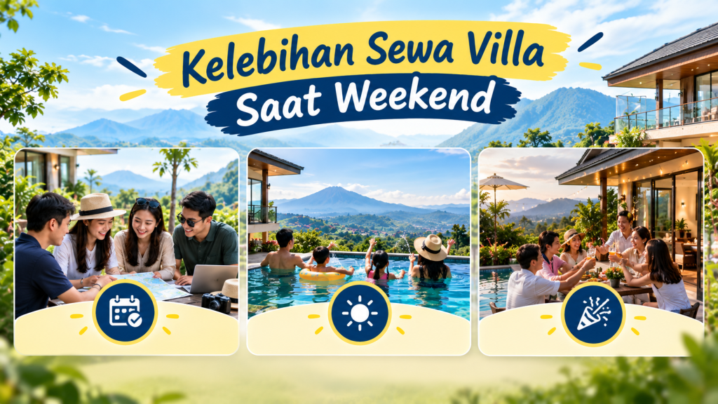 Kelebihan Sewa Villa Saat Weekend
